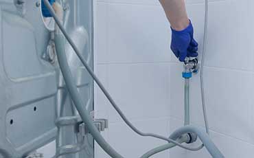 Efficient washing machine plumbing for smooth operation and leak-free performance.